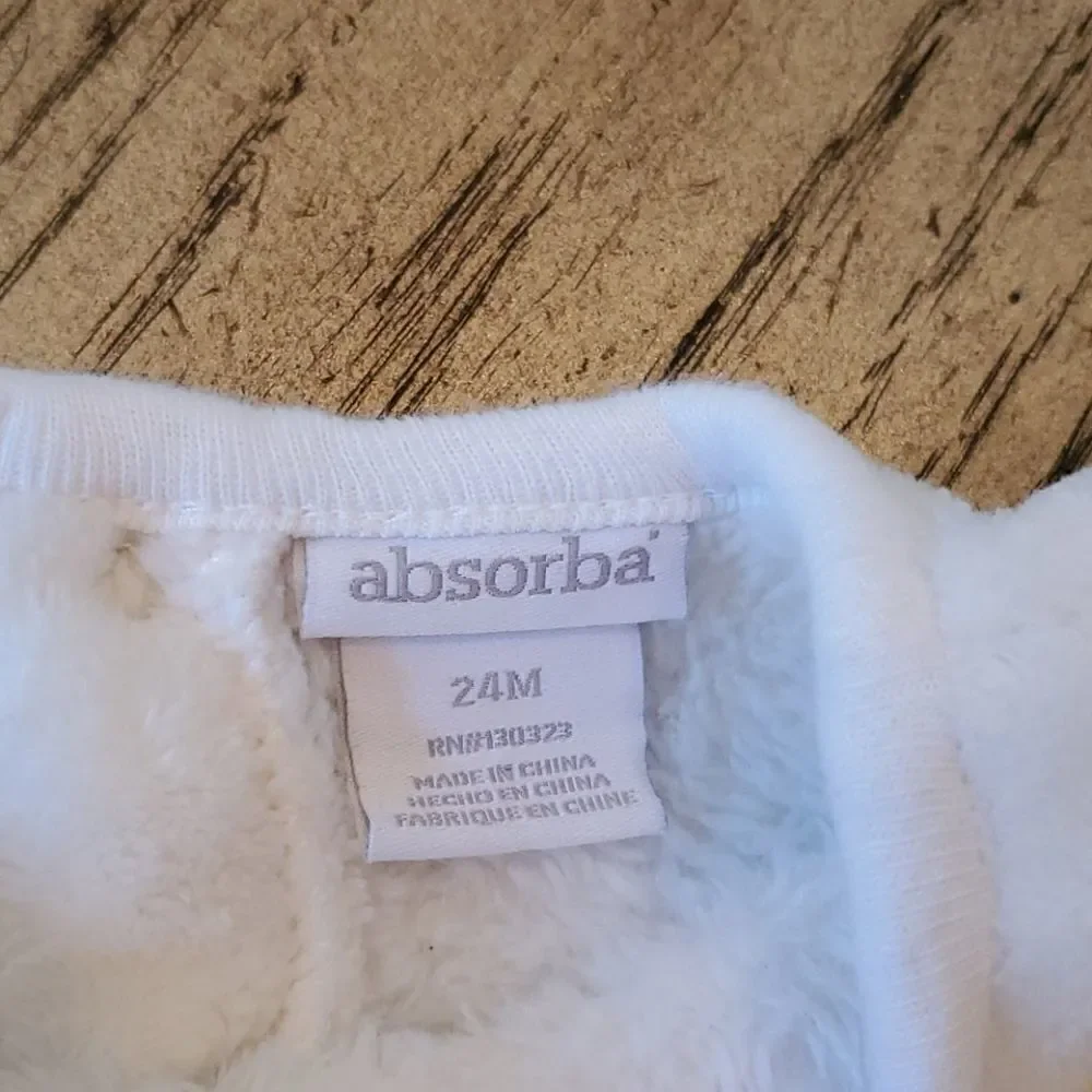 24 month boys cozy teddy bear sweater and pants